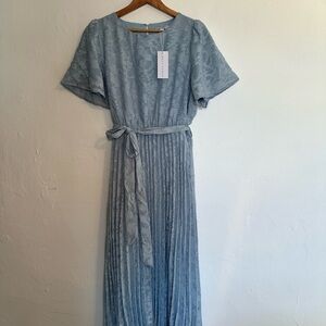 Baltic Born Light Blue Midi Dress